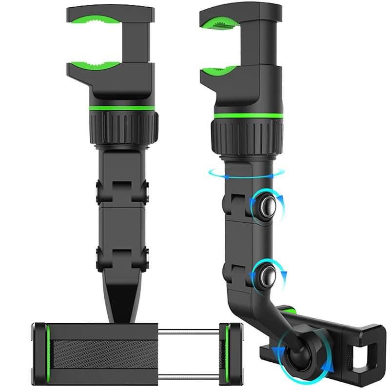 Support de Téléphone pour Rétroviseur de Voiture – Rotation 360°
