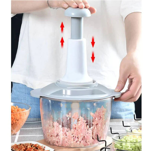 Hachoir Manuel Multifonction – Cuisine Facile et Rapide