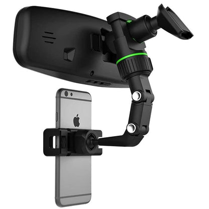 Support de Téléphone pour Rétroviseur de Voiture – Rotation 360°