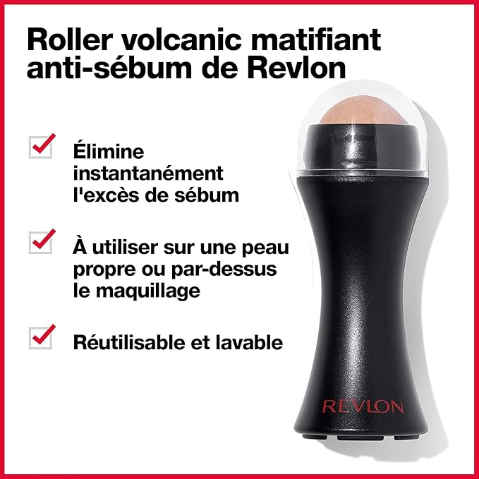 Pierre Volcanique Anti-Brillance pour Peaux Grasses