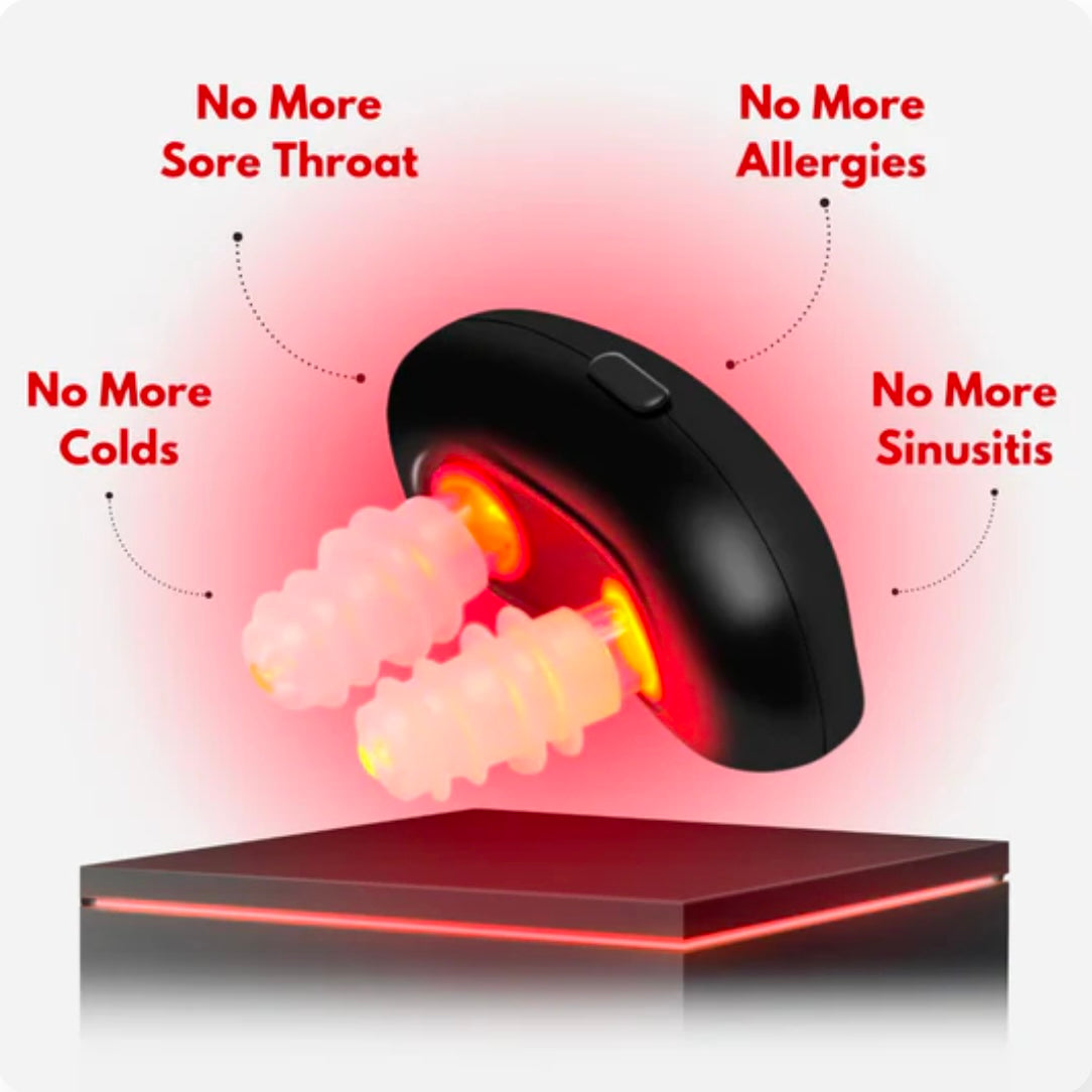 🌟 RespiRelief – Libérez votre respiration avec la thérapie nasale à lumière rouge ! 🌟