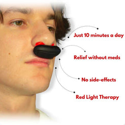🌟 RespiRelief – Libérez votre respiration avec la thérapie nasale à lumière rouge ! 🌟