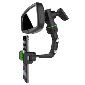 Support de Téléphone pour Rétroviseur de Voiture – Rotation 360°